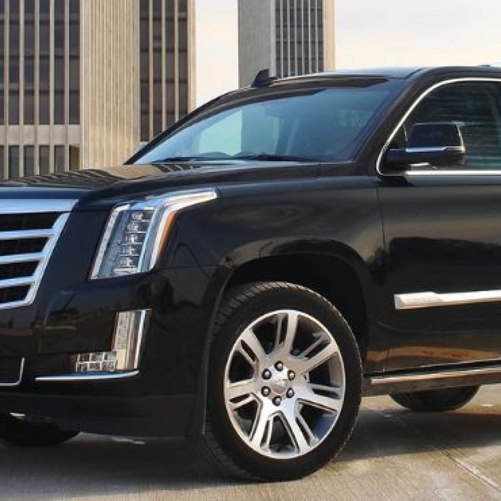 Cadillac Escalade SUV chauffeur service in New York