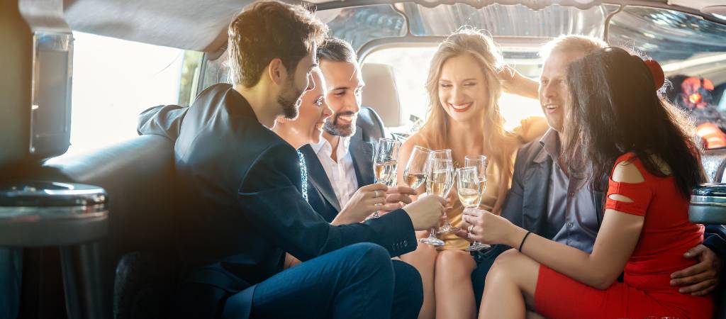 Special occasion limo transport in NYC