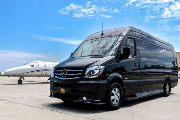 Mercedes Sprinter Van with Chauffeur in NYC
