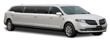 White 8 or 10 Passenger Limousine