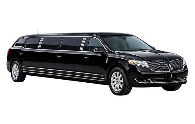 Black 8 or 10 Passenger Limousine