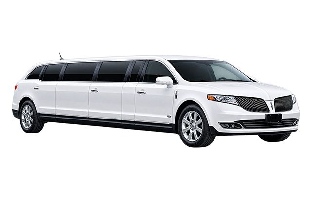 White 8 or 10 Passenger Limousine