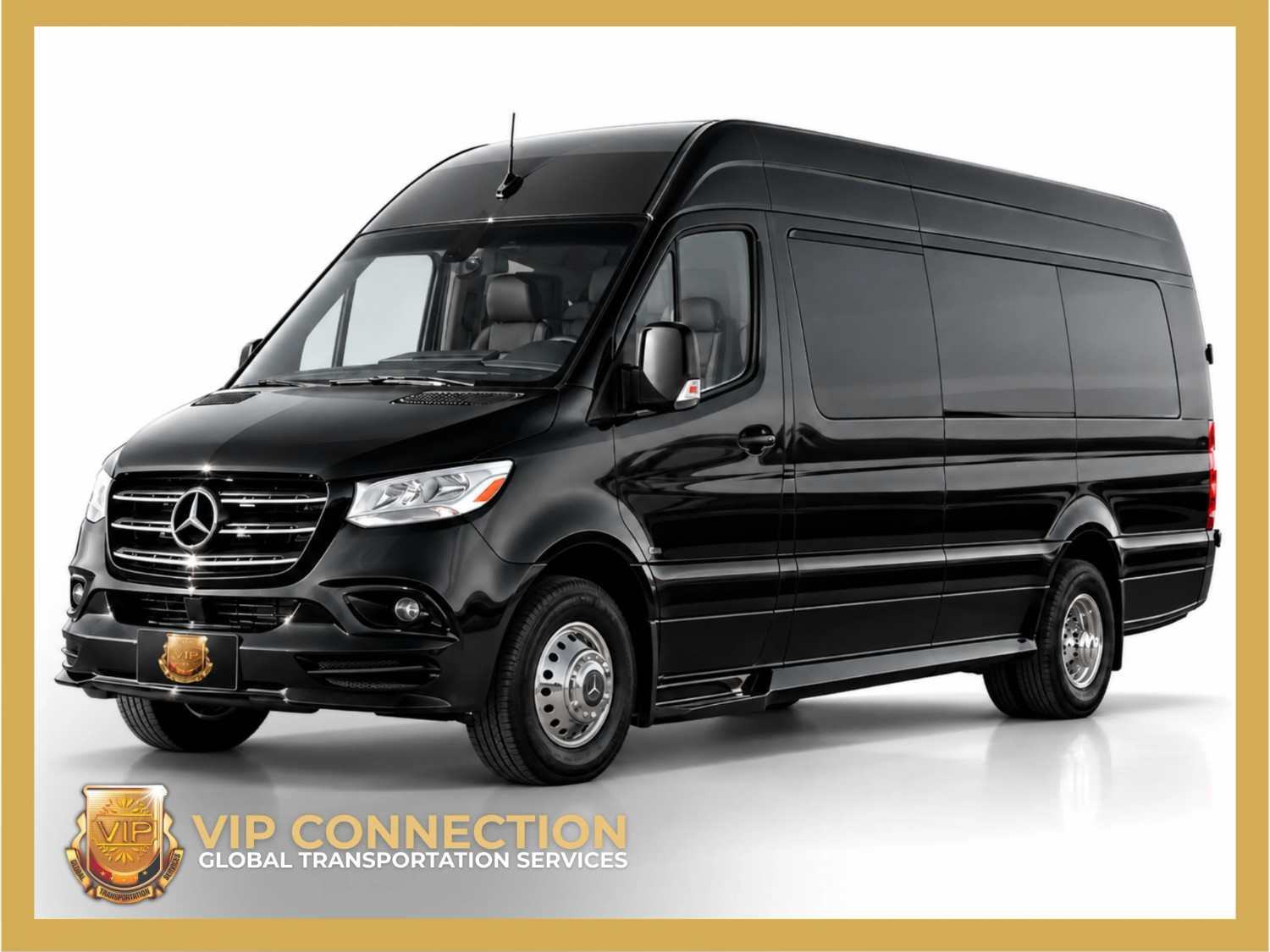 14-18 Passenger Mercedes Executive Sprinter Van  – Available with Table
